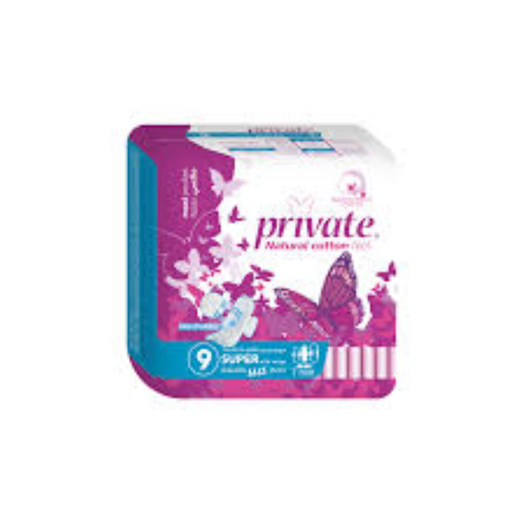 SANITA PRIVATE FEMININE 9 PADS SUPER